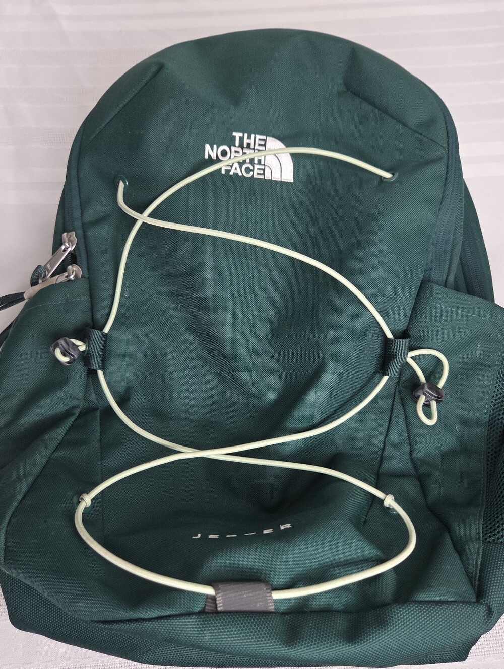 The North Face Jester Backpack Dark Green Hunter Green School Laptop FlexVent